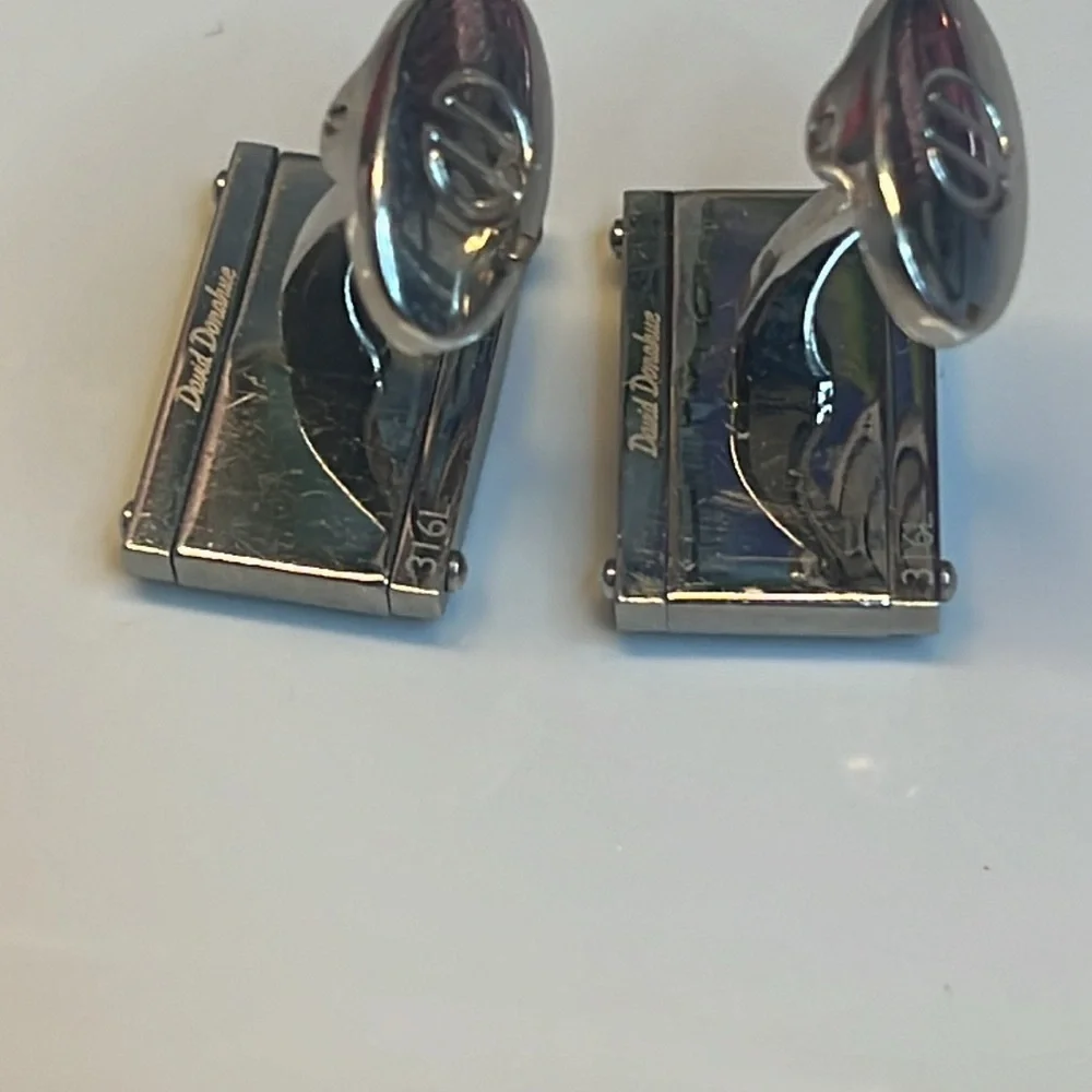 DAVID DONAHUE DIAMOND CUFFLINKS